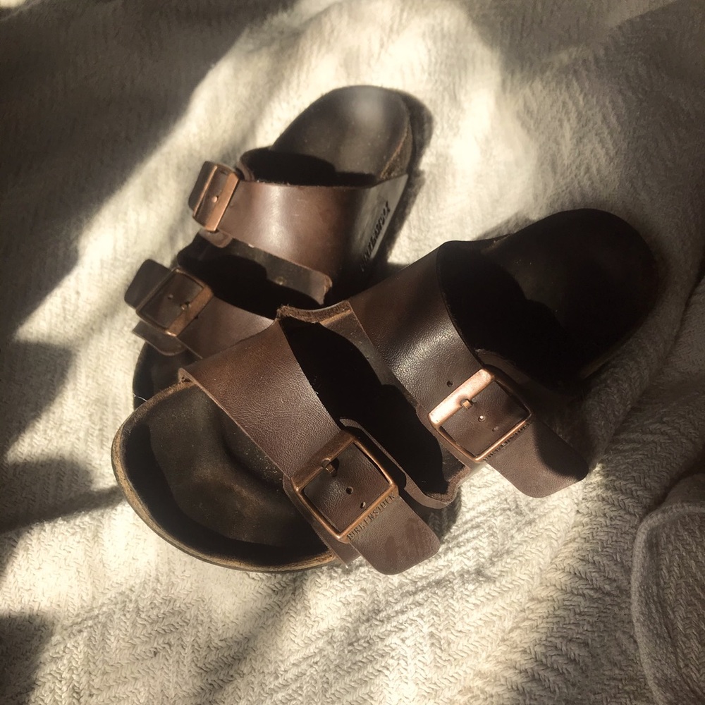 Birkenstock brown Arizona, size 6